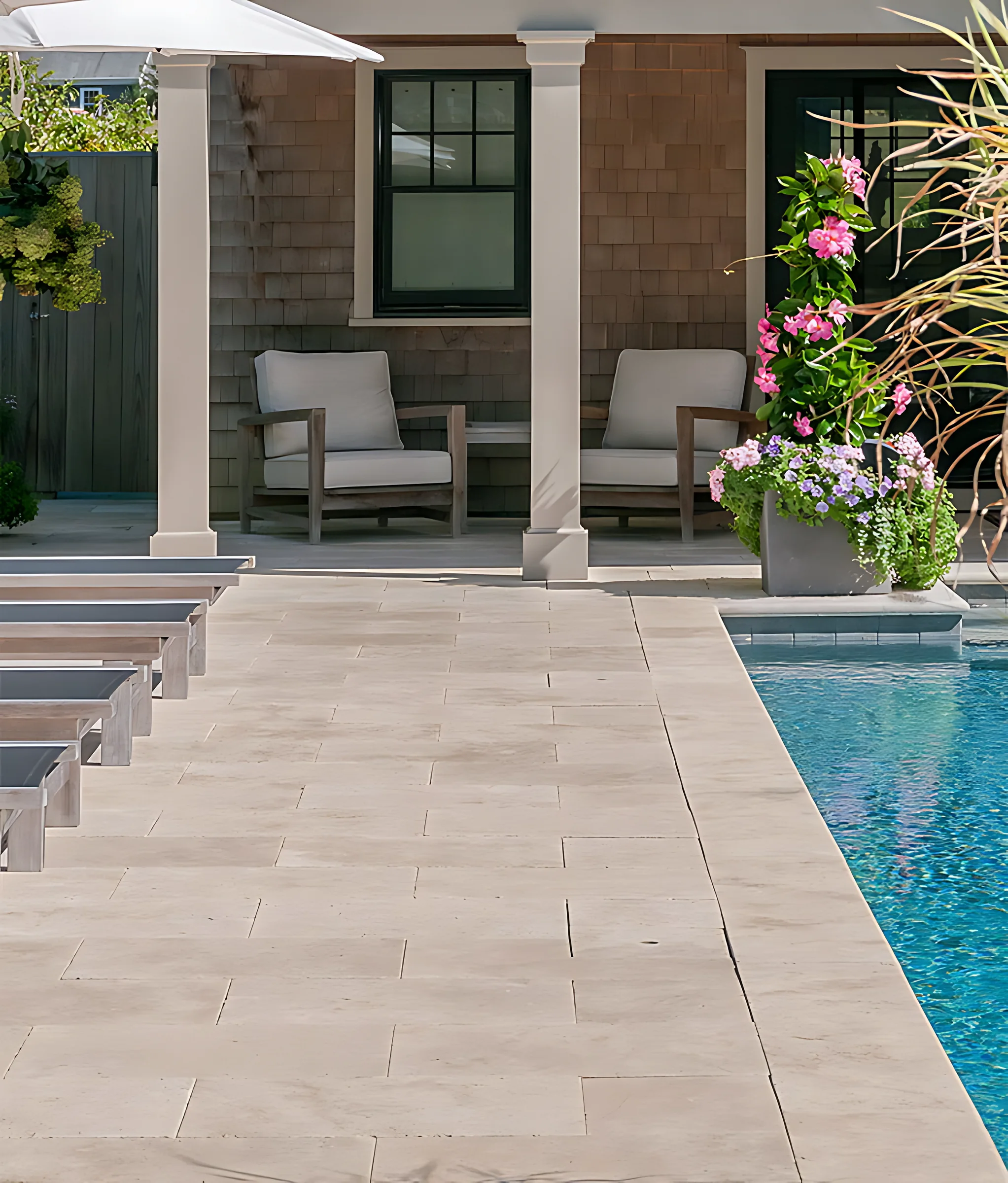 Travertine – Natural Stone installed
